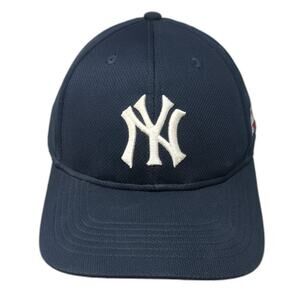 Team MLB New York Yankees Strapback Baseball Cap Hat Blue One Size MLB